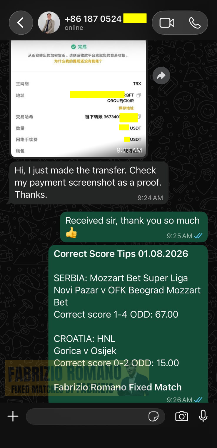 exact score fixed matches 01.08.2026