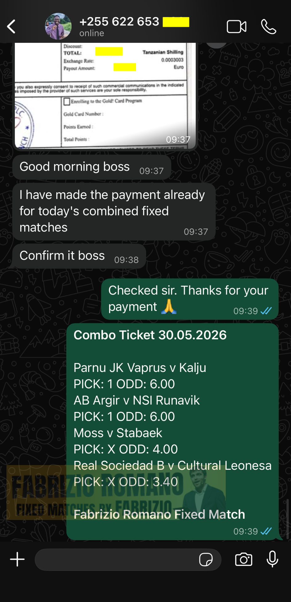 vip combo ticket 30.05.2026
