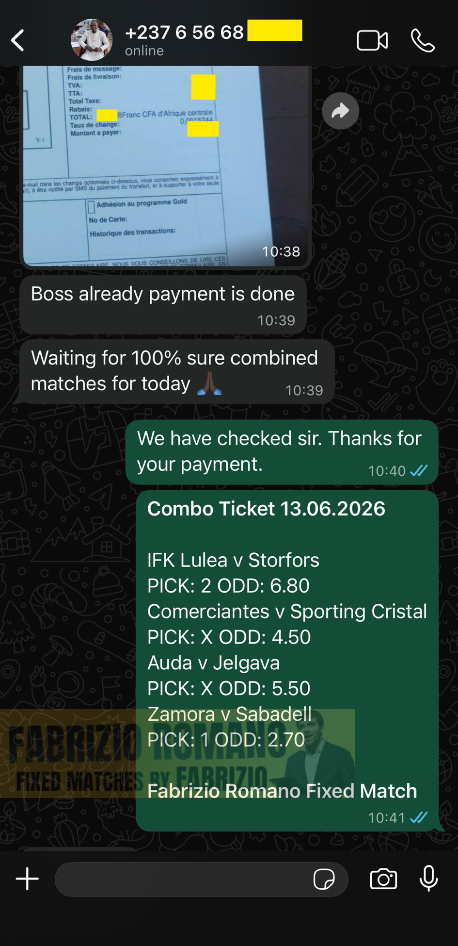 vip combo ticket 13.06.2026