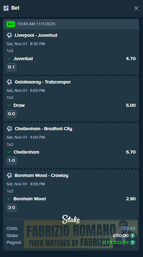 best tips 1x2 01.11.2025