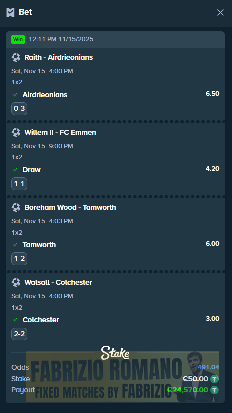 best tips 1x2 15.11.2025