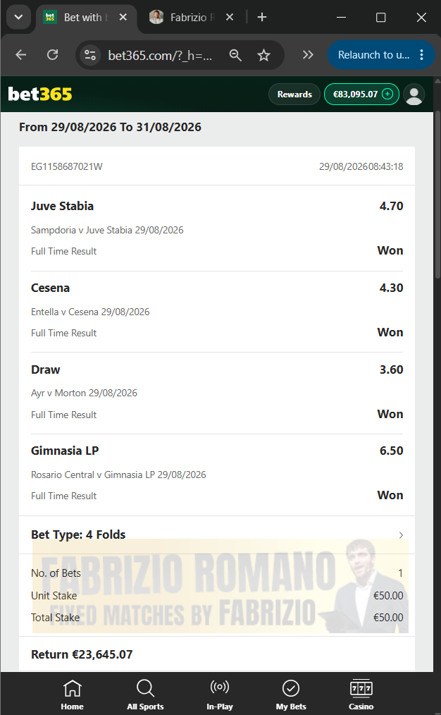 best tips 1x2 29.08.2026